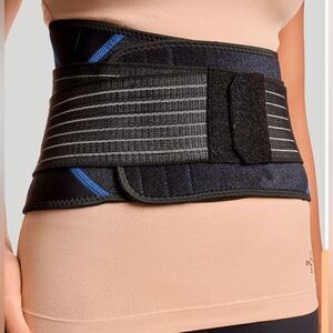 NWT TOMMIE COPPER Women’s Adjustable Support Back Brace Black - Size L/XL